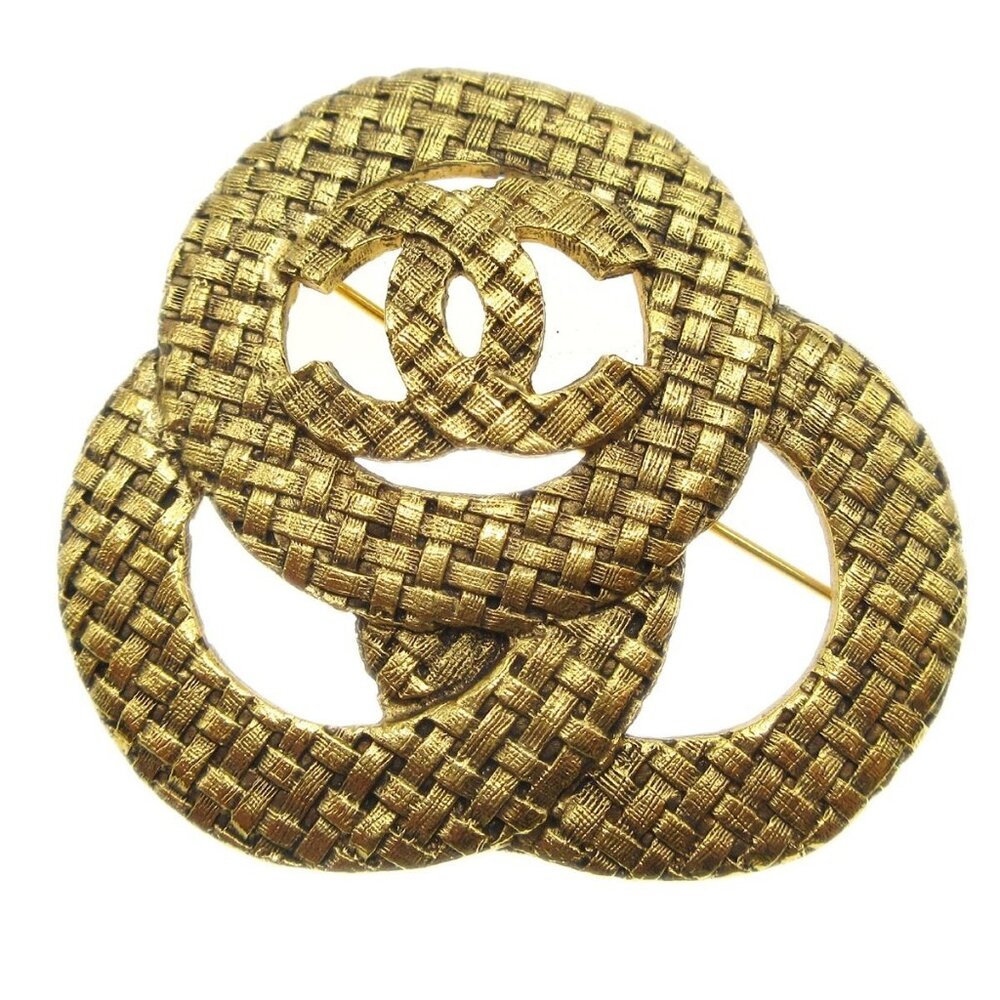 Chanel Brooch Pin Gold 1255/29 69912
